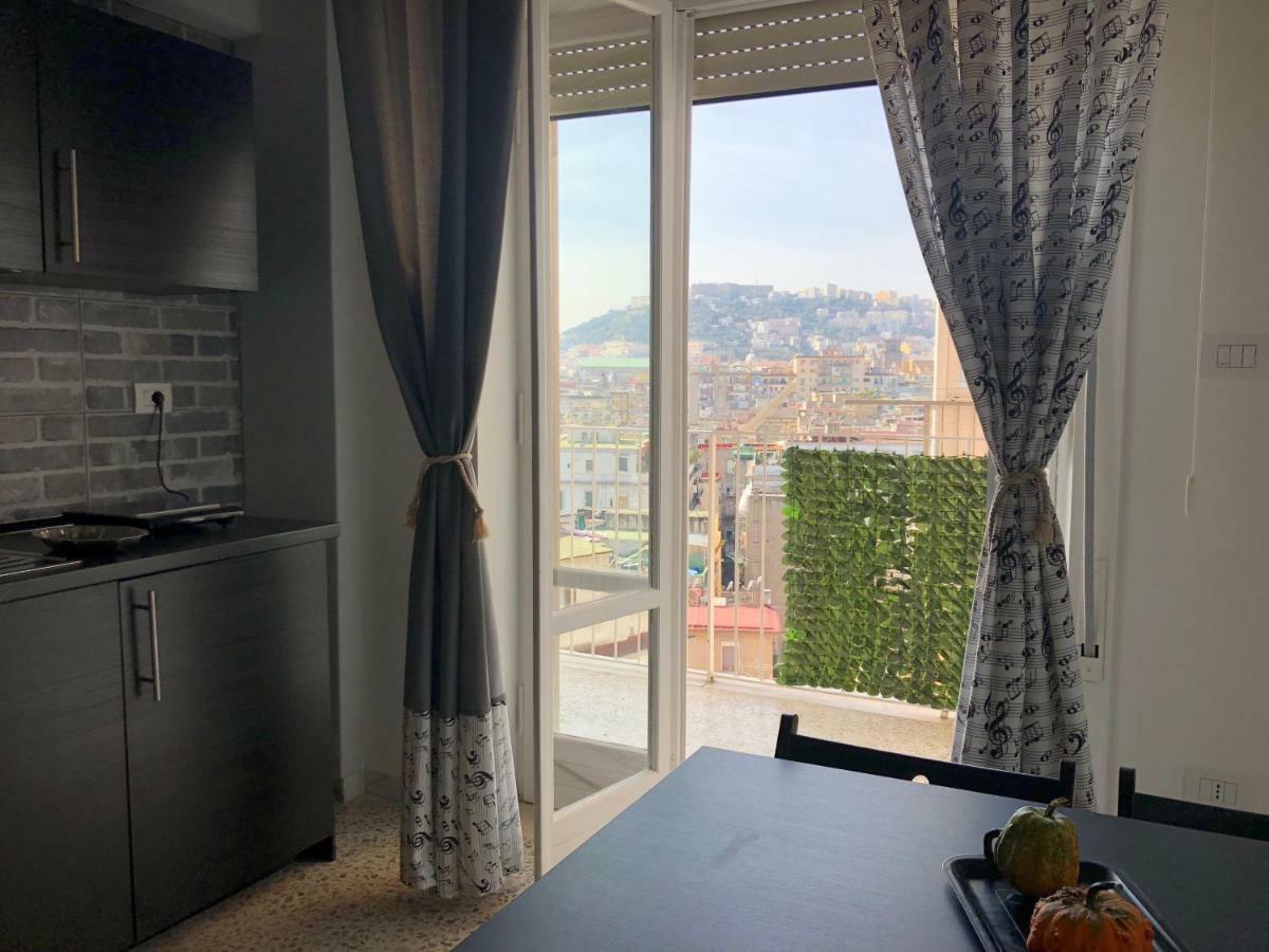Ottieri Apartment Napoli Room&Kitchen with Panoramic View Exterior foto
