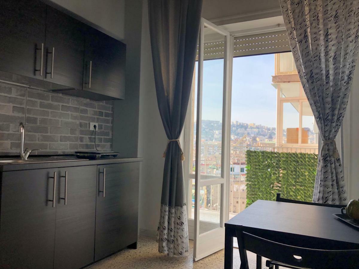 Ottieri Apartment Napoli Room&Kitchen with Panoramic View Exterior foto